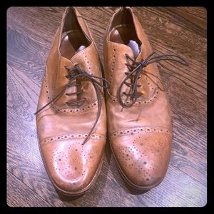 Johnston and murphy brown shoes